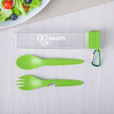 Cora Recycled Plastic Utensil Set